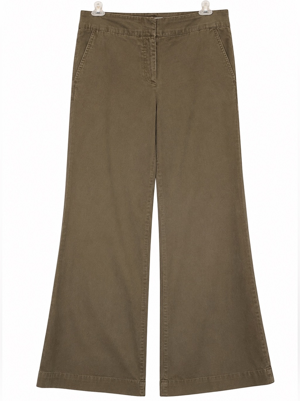 Vintage DKNY Women’s Flared Khaki Pants. Cotton Blend. Size 6